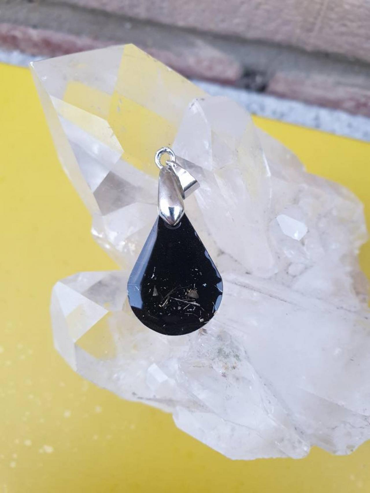Orgone Necklace With Shungite Powder/ Healing Energies/ Emf Protection