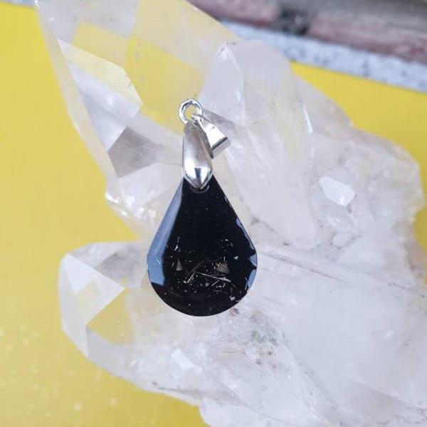 Orgone Necklace with Shungite Powder/ healing energies/ EMF protection